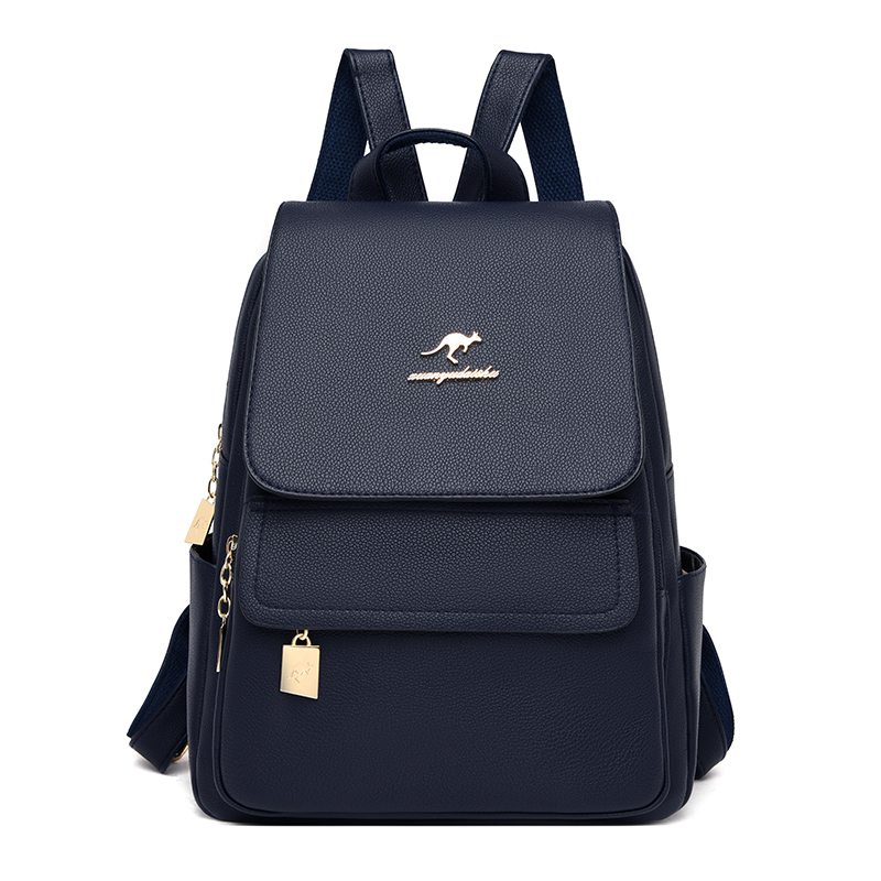 Women Bags White - Кожаный рюкзак высокого качества, женский дорожный