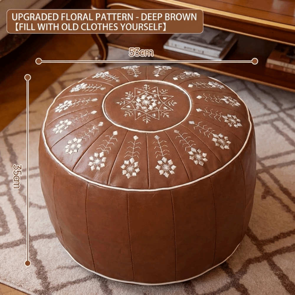 Circle Round Bag - Большой пуф-оттоманка с узором в стиле