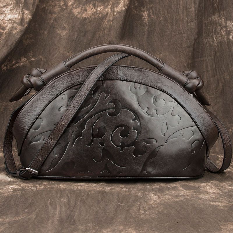 Women Handheld Bags - Новая ретро-сумка 2026 года из натуральной