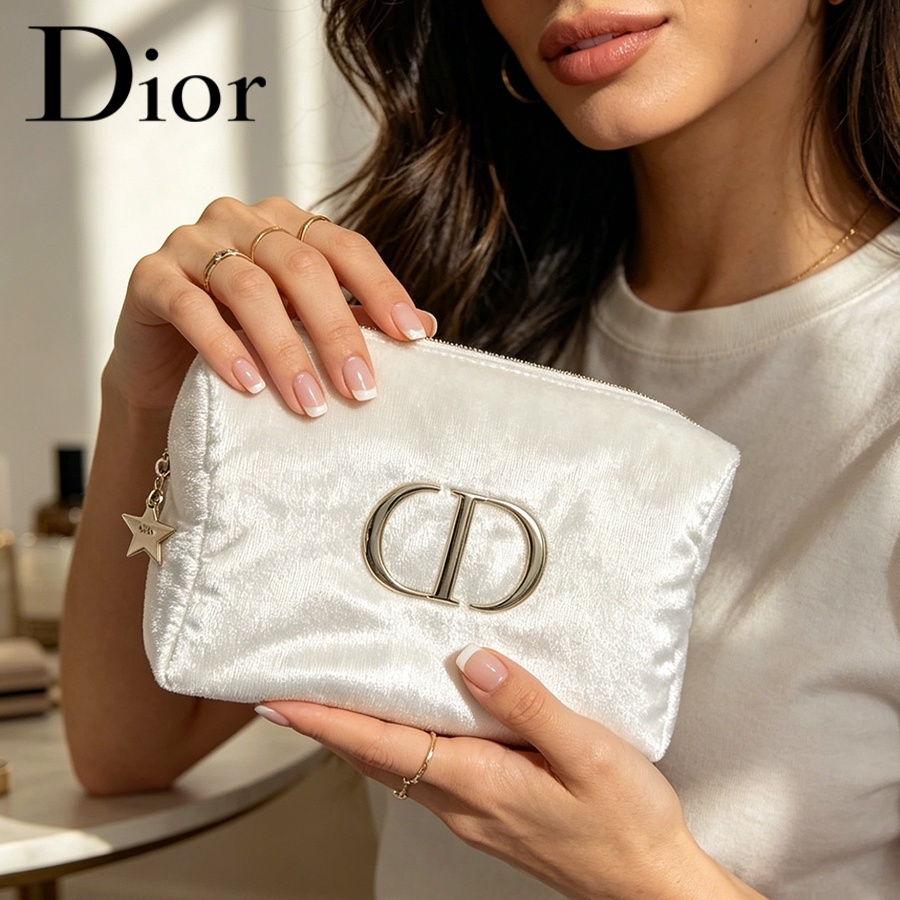 Сумка Dior из белого бархата,  – обзор и цена Women Bags White