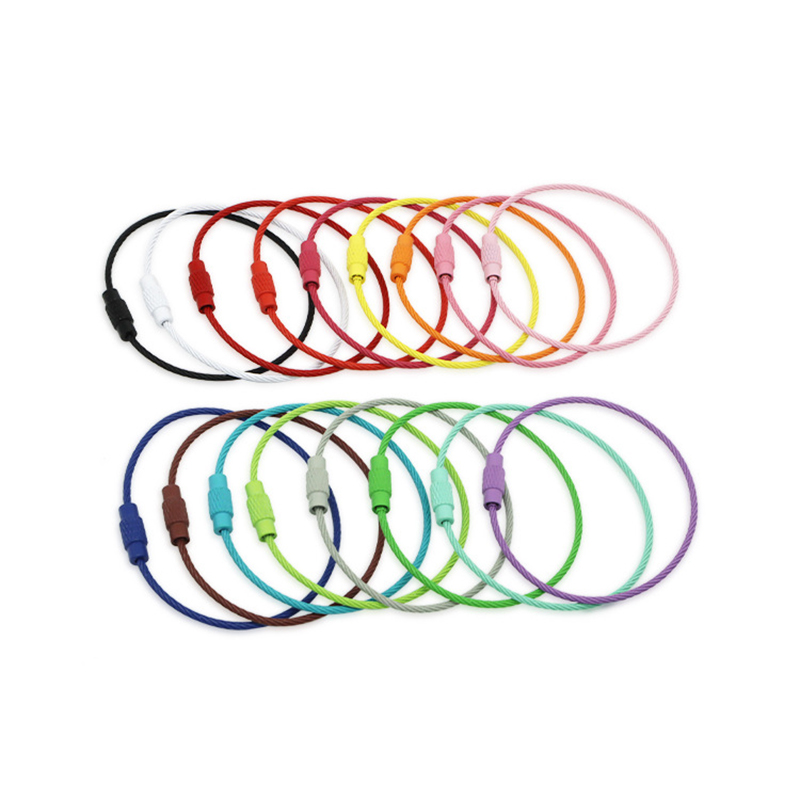 10 шт., брелок из нержавеющей  – обзор и цена Circle Round Bag