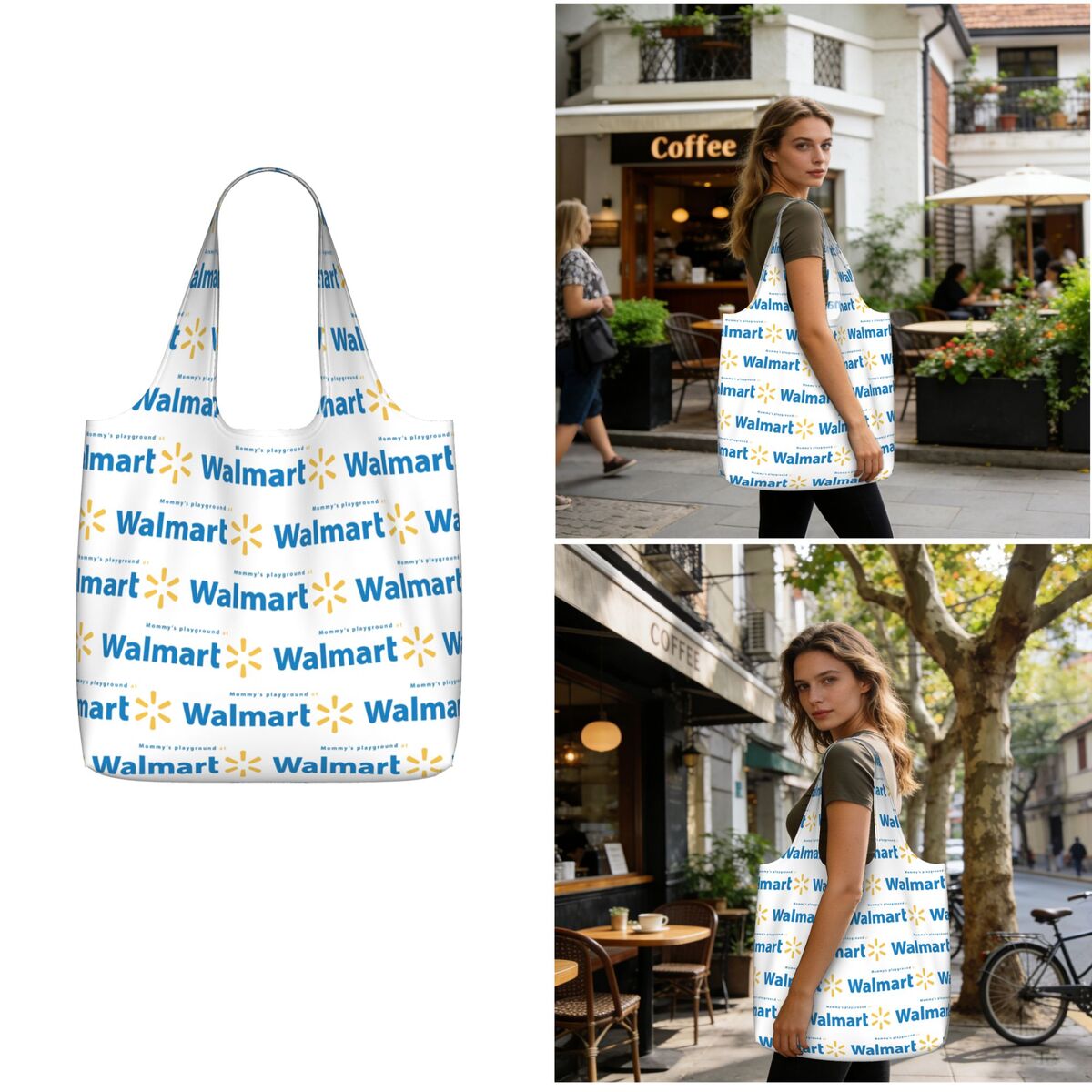 Сумка-шоппер Walmart из холста – обзор и цена Women Bags Walmart