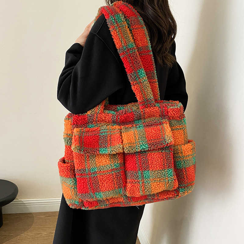 Сумки-тоут из овечьего флиса д – обзор и цена Women Handheld Bags