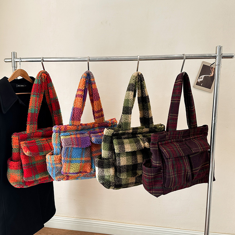 Сумки-тоут из овечьего флиса д – обзор и цена Women Handheld Bags