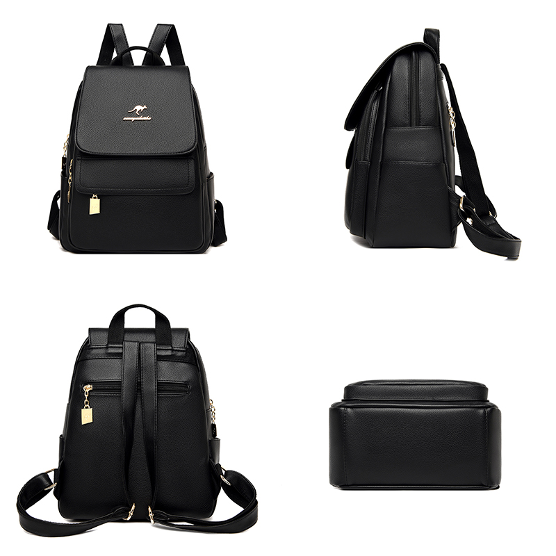 Кожаный рюкзак высокого качест – обзор и цена Women Bags White