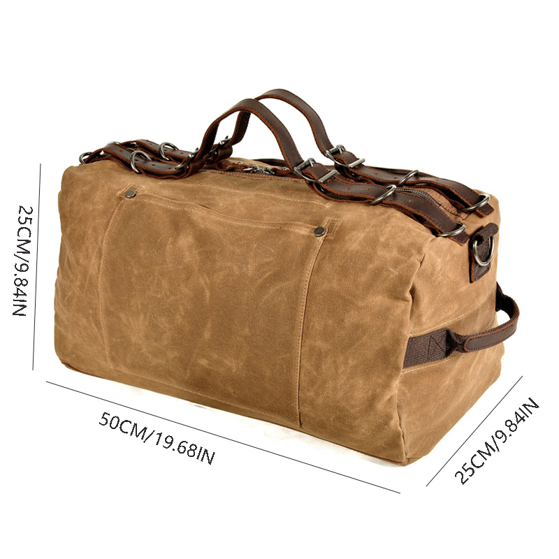 Сумка-дафл в военном стиле, из – обзор и цена Doctor Bag Leather