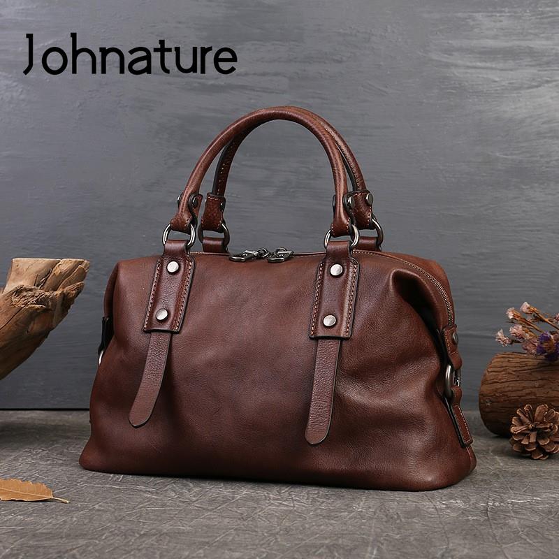 Сумка Johnature из натуральной – обзор и цена Doctor Bag Leather