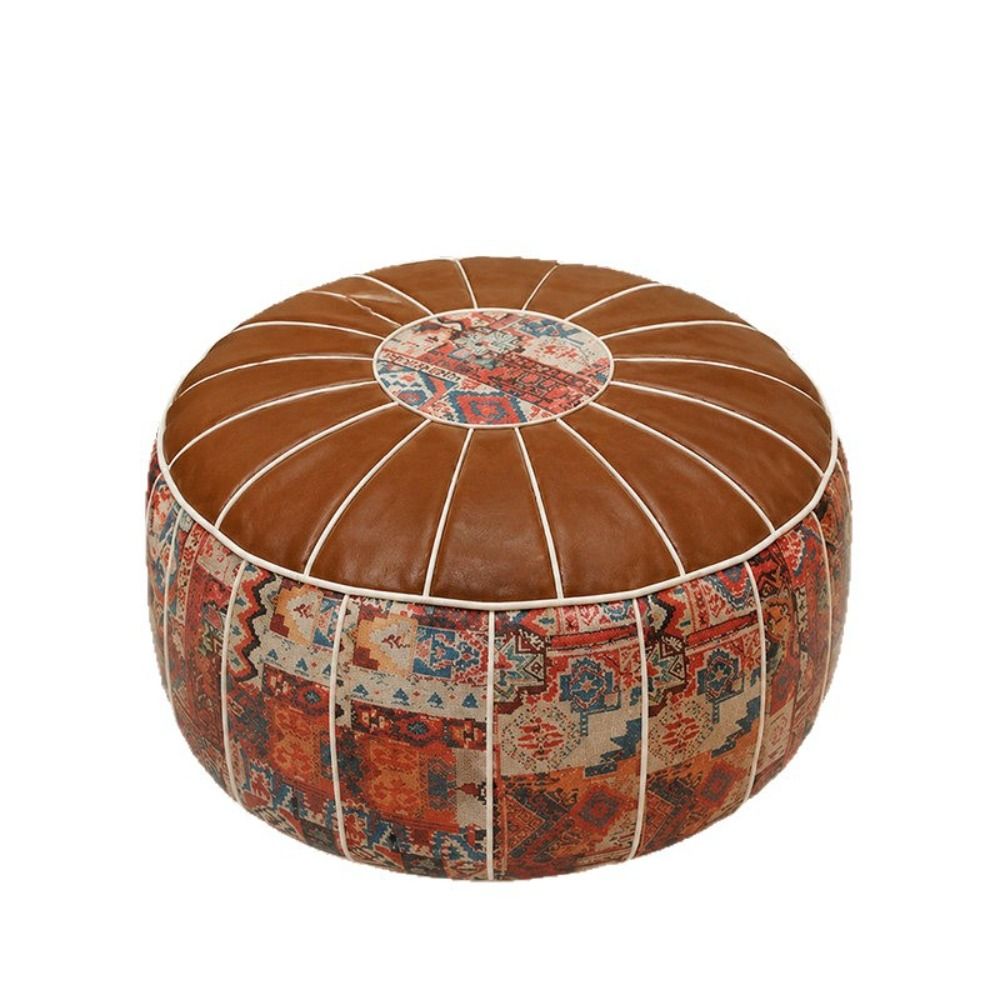 Большой пуф-оттоманка с узором – обзор и цена Circle Round Bag