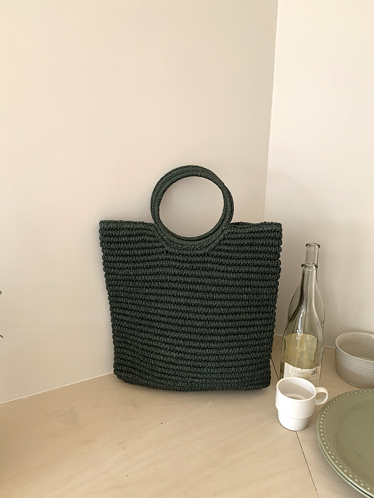 Новая плетеная сумка-тоут из с – обзор и цена Women Handheld Bags