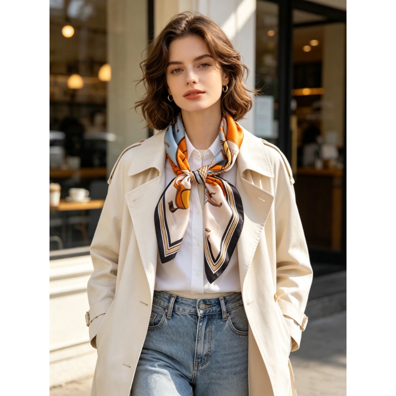 Роскошный квадратный платок из – обзор и цена Women'S Retro Bags