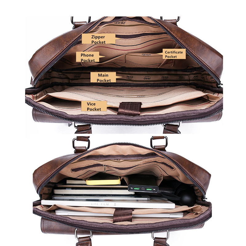 Мужской портфель из спилковой  – обзор и цена Doctor Bag Leather