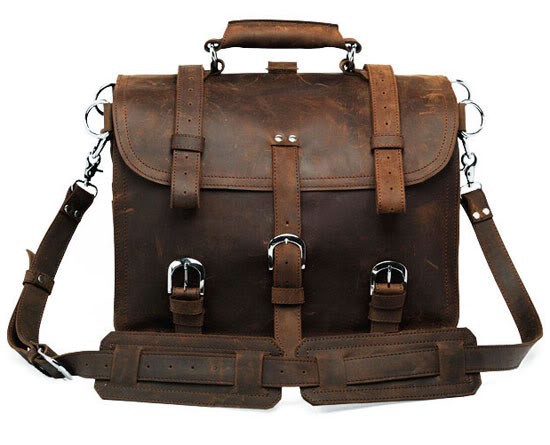 Винтажная мужская дорожная сум – обзор и цена Doctor Bag Leather