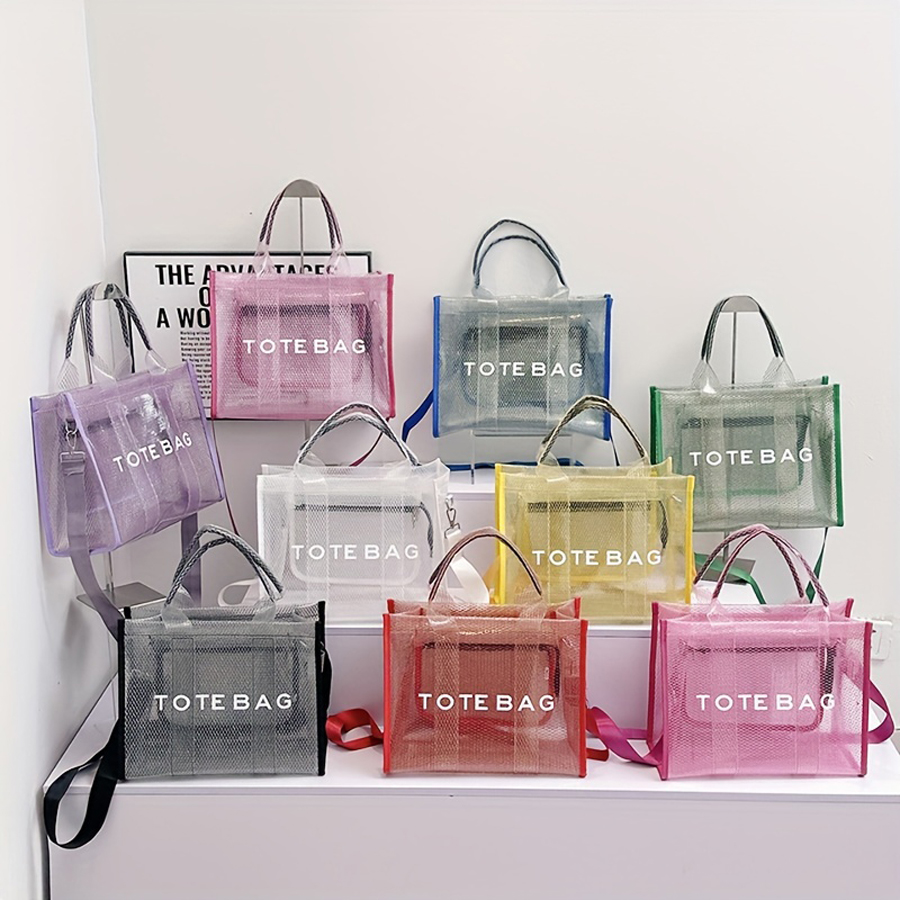Женская прозрачная сумка-тоут  – обзор и цена Women Handheld Bags